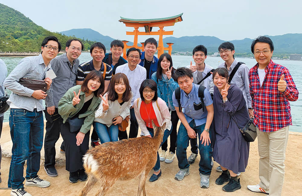 社員旅行の様子