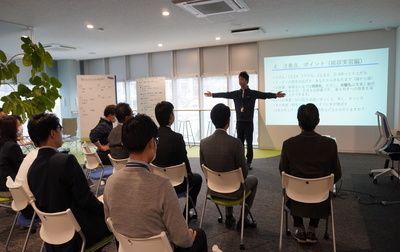 ハイテックシステム　土曜研修日　野口さん　