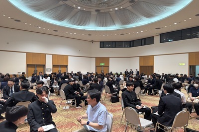 社内木鶏会壮行式③