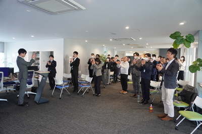 木鶏会中の写真