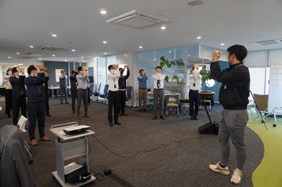 健康セミナー　運動の様子